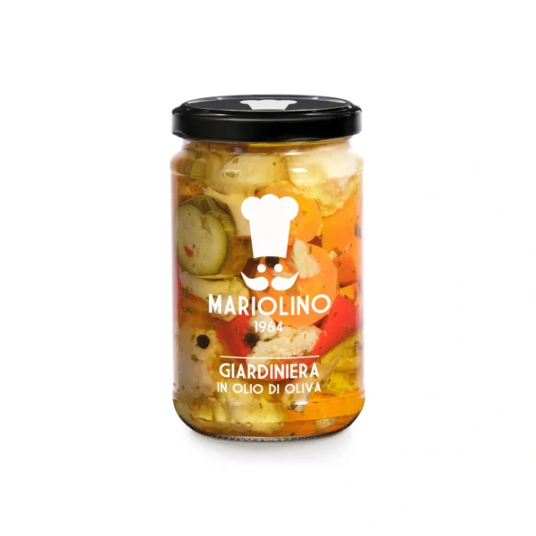 Giardiniera di Verdure in Olio d'Oliva - Mariolino 300 g