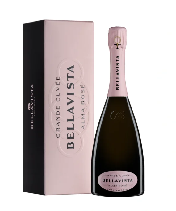 Franciacorta Grande Cuvée Alma Rosé DOCG con Astuccio