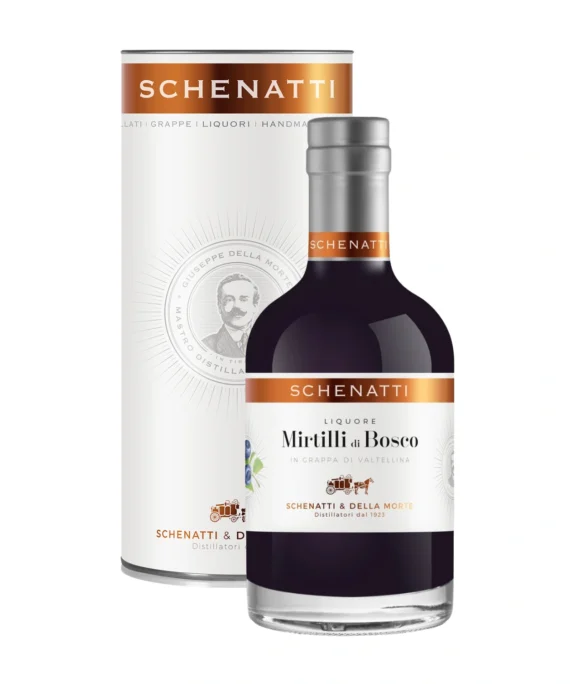 Grappa & Mirtilli di Bosco - Distillerie Schenatti 350 ml