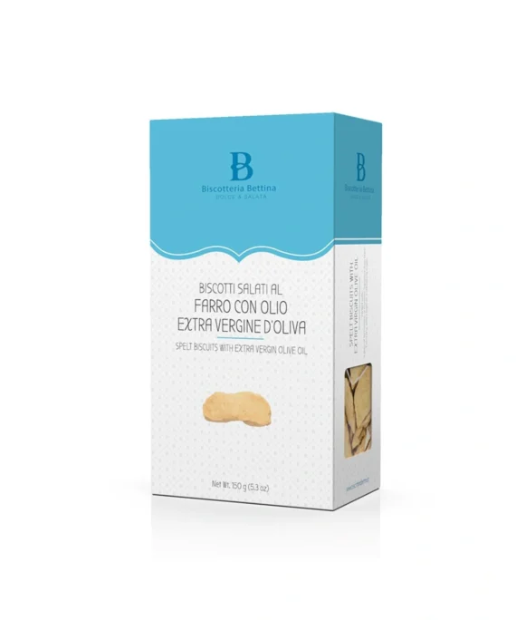 Biscottini Farro e Olio Extra Vergine di Oliva - Bettina 150 g