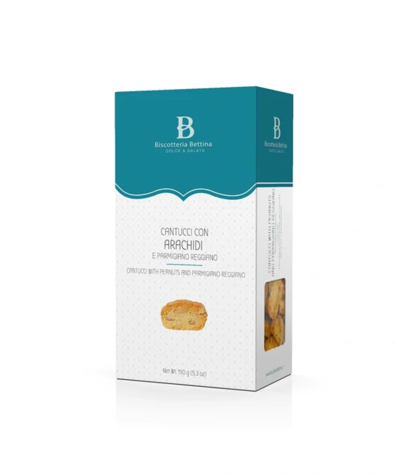 Cantucci alle Arachidi e Parmigiano Reggiano - Bettina 150 g