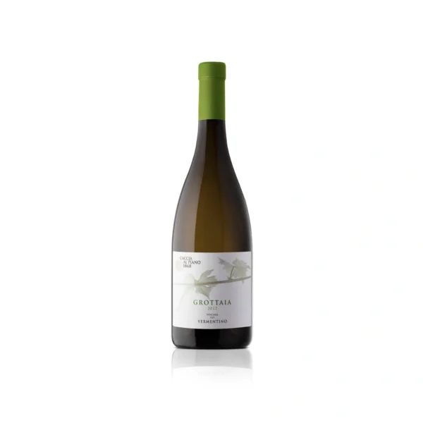 Vino Bianco Grottaia IGT Toscana Vermentino - Caccia al Piano 750 ml