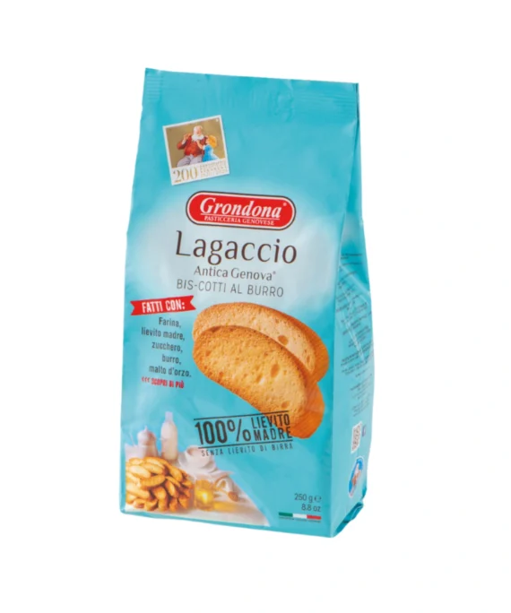 Biscotti al burro Lagaccio Antica Genova - Grondona 250 g