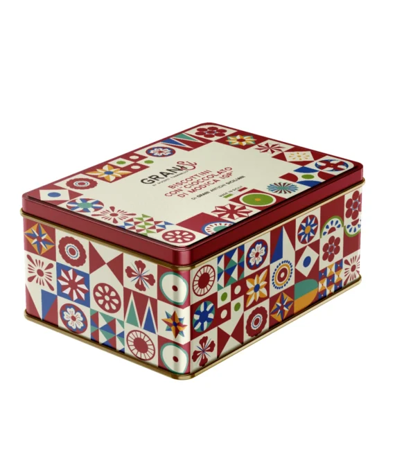 Biscottini al Cioccolato di Modica IGP in Latta - Tumminello 270 g