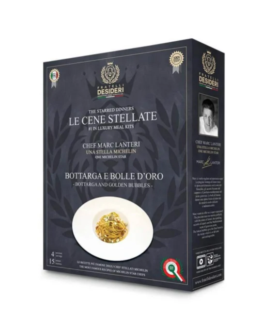 Le Cene Stellate - Bottarga e Bolle d'Oro dello Chef Marc Lanteri