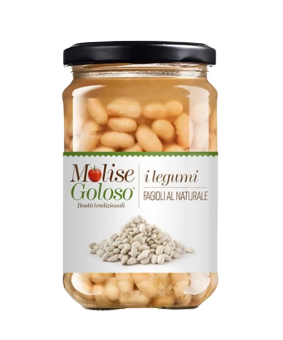 Fagioli Tondini al Naturale - Molise Goloso 300 g