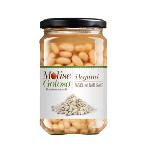 Fagioli Tondini al Naturale - Molise Goloso 300 g