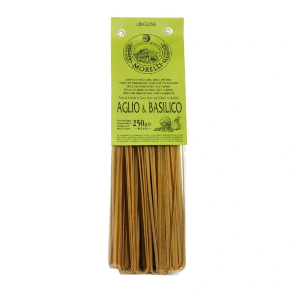 Linguine Aglio e Basilico - Antico pastificio Morelli 250 g