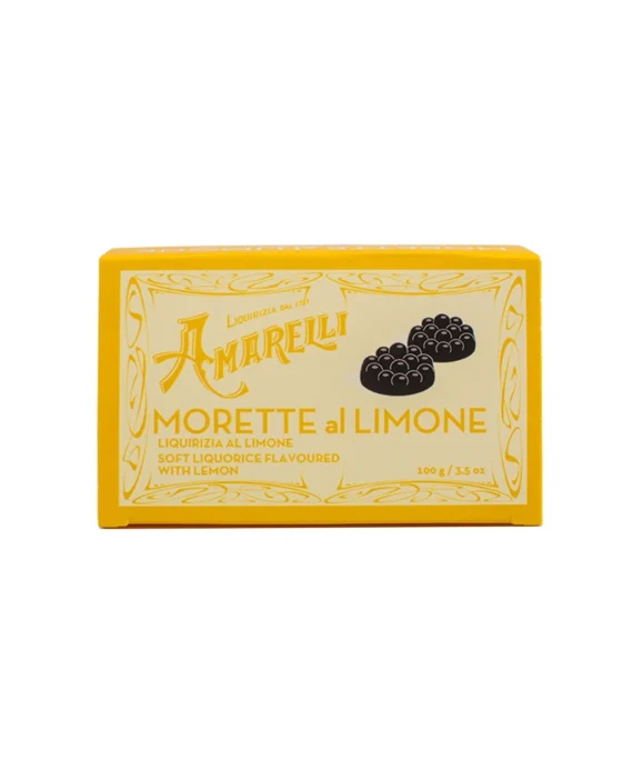 Liquirizia Gommosa Morette al Limone - Amarelli 100 g