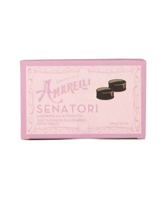 Liquirizia Gommosa Senatori alla Violetta - Amarelli 100 g