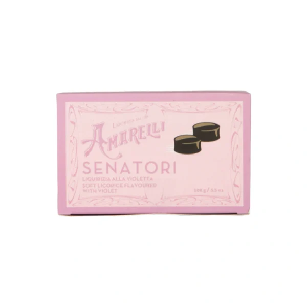 Liquirizia Gommosa Senatori alla Violetta - Amarelli 100 g