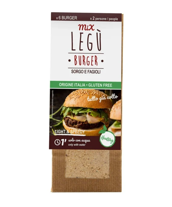 Mix Burger Sorgo e Fagioli - Legù 100 g