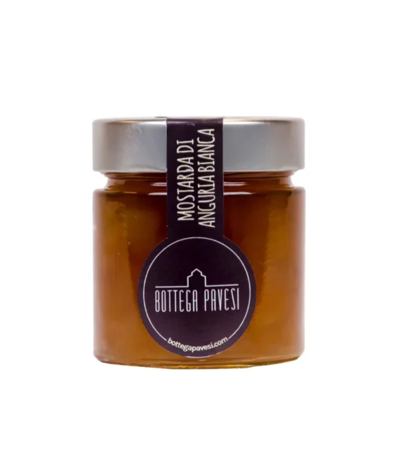 Mostarda di Anguria Bianca Piccante - Bottega Pavesi 150 g