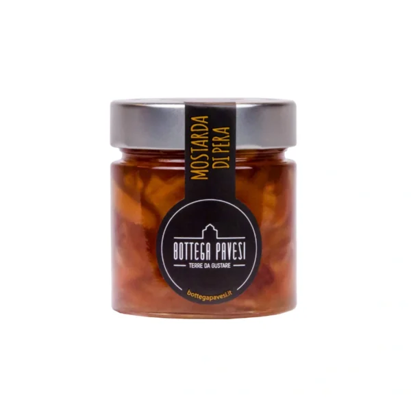 Mostarda di Pere Piccante - Bottega Pavesi 150 g