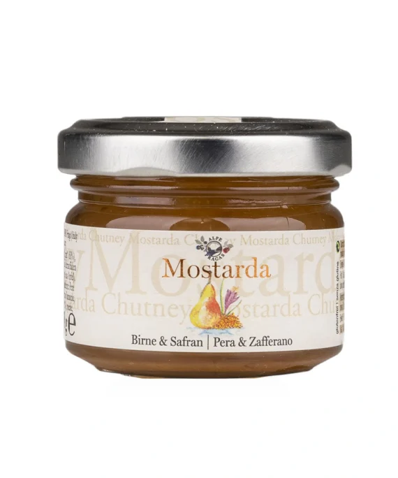 Mostarda di Pere e Zafferano - Alpe Pragas 70 g