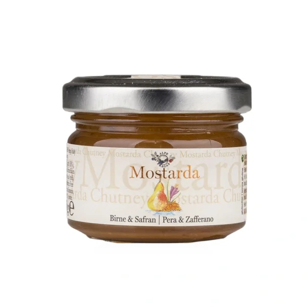 Mostarda di Pere e Zafferano - Alpe Pragas 70 g