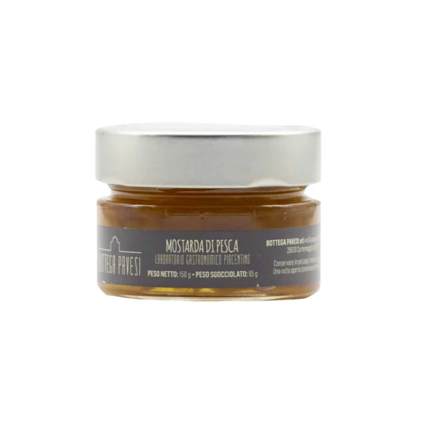 Mostarda Piccante di Pesche - Bottega Pavesi 150 g