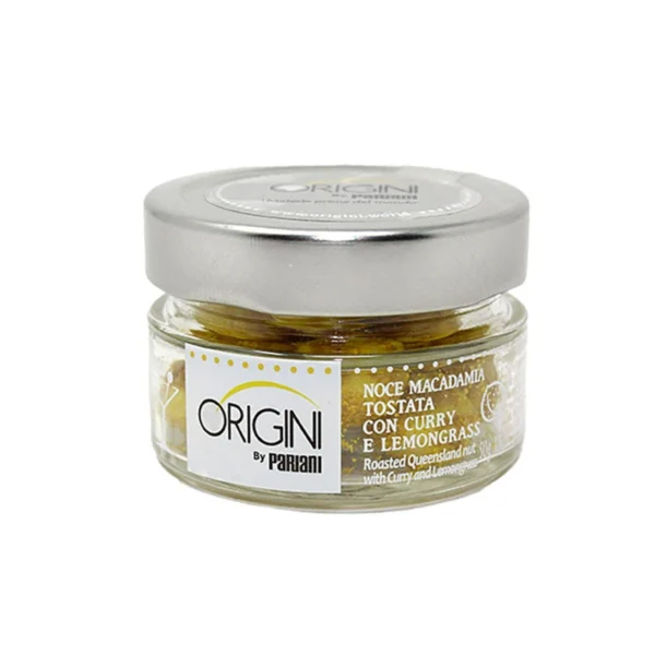 Noce Macadamia Tostata con Lemongrass e Curry - Pariani 50 g
