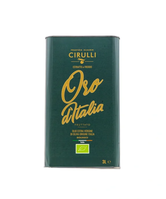 Olio Extravergine BIO Varietà Coratina - Cirulli 3 l