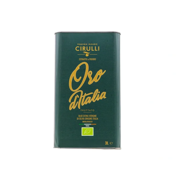 Olio Extravergine BIO Varietà Coratina - Cirulli 3 l