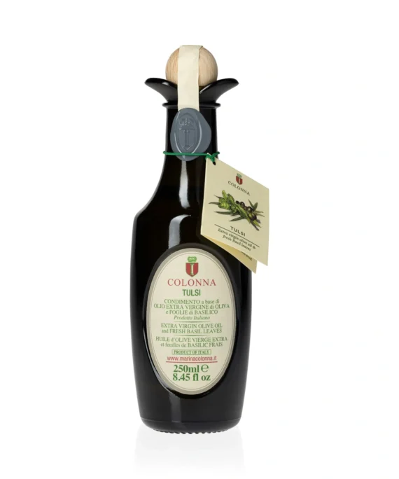 Olio EVO con Olio Essenziale al Basilico - Marina Colonna 250 ml