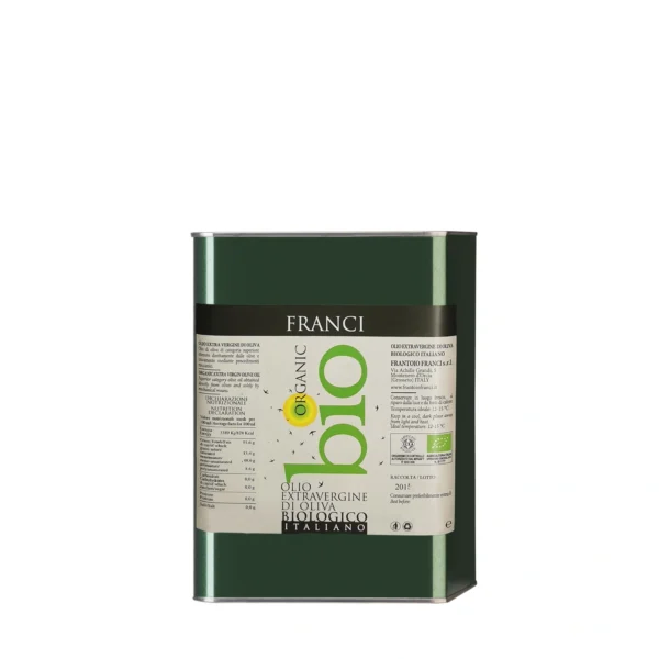 Olio Extravergine di Oliva BIO - Frantoio Franci 3 l
