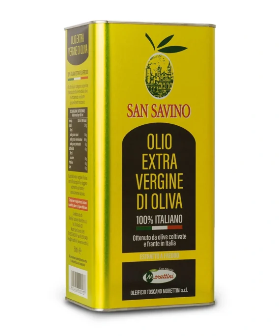 Olio Extravergine di Oliva San Savino in latta 5 lt