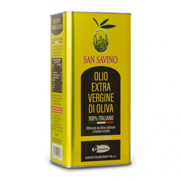Olio Extravergine di Oliva San Savino in latta 5 lt