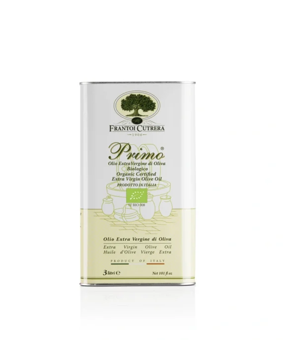 Olio Extravergine d'Oliva Biologico Primo BIO - Frantoi Cutrera 3 l