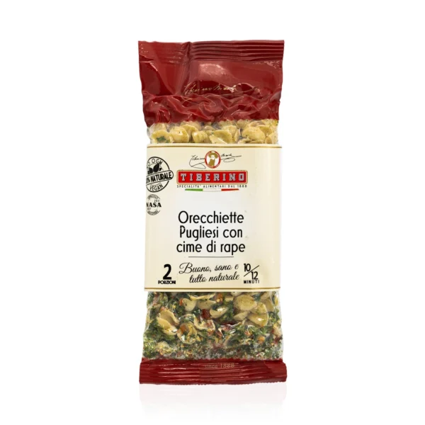 Orecchiette Pugliesi con Cime di Rapa - Tiberino 200 g