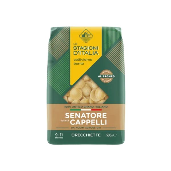 Orecchiette Varietà Cappelli - Le Stagioni d'Italia 500 g