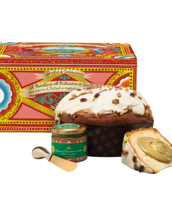 Panettone al Pistacchio di Sicilia Collezione Dolce & Gabbana - Fiasconaro 1 kg
