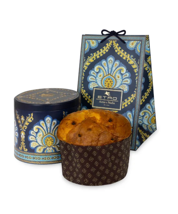 Panettone Tradizionale in Latta 1 Kg - Etro x Aimo e Nadia