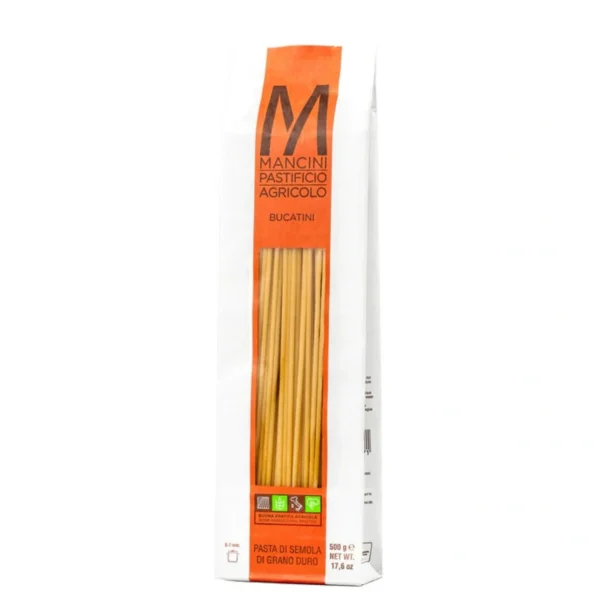 Bucatini di Grano Duro - Mancini Pastificio Agricolo 500 g