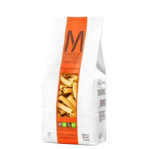 Maccheroni di Grano Duro - Mancini Pastificio Agricolo 500 g