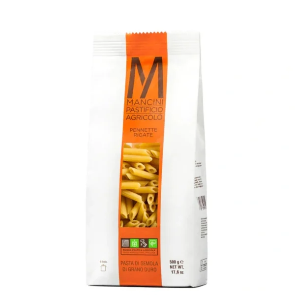 Pennette Rigate di Grano Duro - Mancini Pastificio Agricolo 500 g