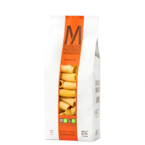 Rigatoni di Grano Duro - Mancini Pastificio Agricolo 500 g