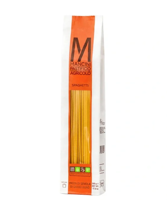 Spaghetti di Grano Duro - Mancini Pastificio Agricolo 500 g