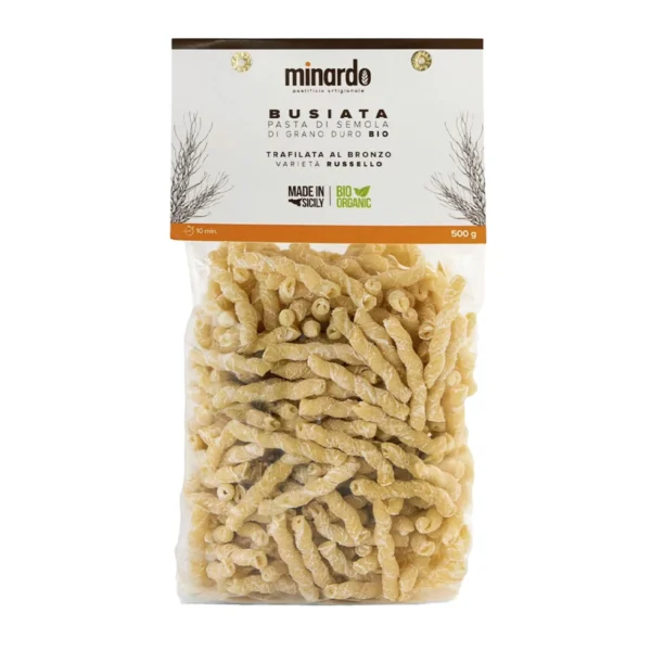 Pasta Busiata di Semola di Grano Duro - Pastificio Minardo 500 g