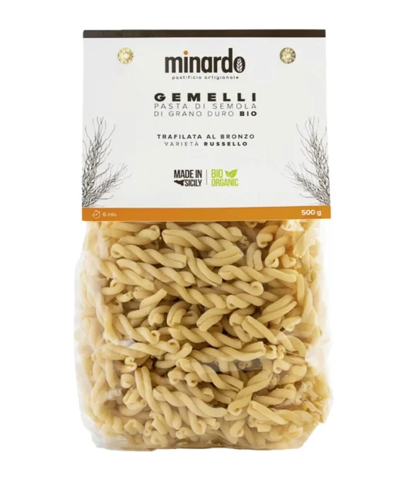 Pasta Gemelli di Semola di Grano Duro - Pastificio Minardo 500 g