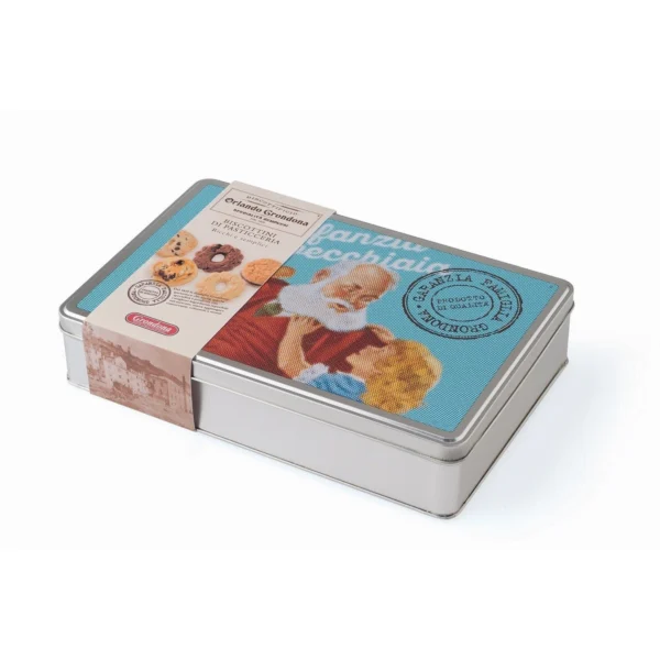Biscotti Pasticceria Assortita in Latta - Grondona 310 g