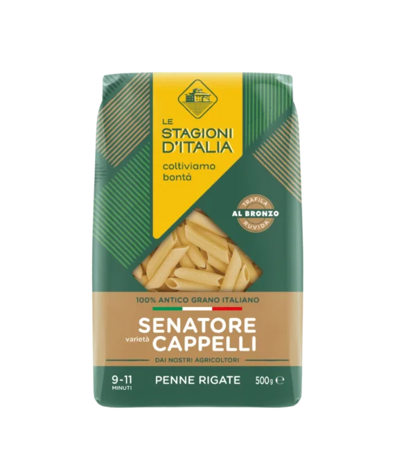 Penne Rigate Varietà Cappelli - Le Stagioni d'Italia 500 g