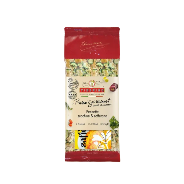 Pennette con Zucchine e Zafferano - Tiberino 200 g