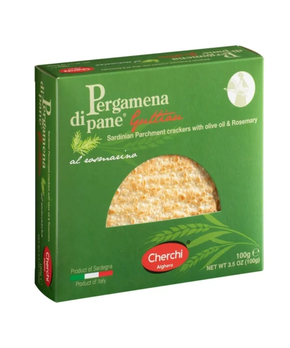 Pergamena di Pane Guttiau al Rosmarino - Cherchi 100 g