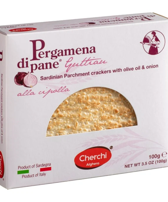 Pergamena di Pane Guttiau alla Cipolla - Cherchi 100 g