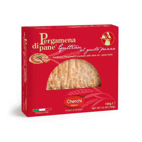 Pergamena di Pane Guttiau alla Pizza - Cherchi 100 g