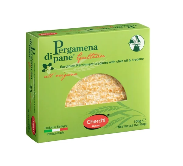 Pergamena di Pane Guttiau all'Origano - Cherchi 100 g