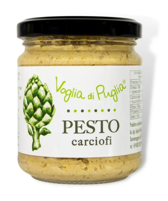 Pesto di Carciofi e Grana - Voglia di Puglia 190 g