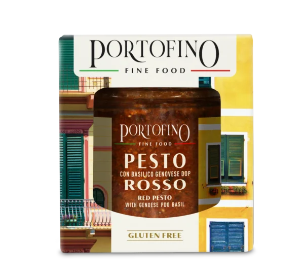 Pesto Rosso con Pomodori Secchi, Basilico e Aglio - Portofino 100 g