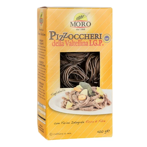 Tagliatella Pizzoccheri della Valtellina IGP - Moro Pasta 400 g
